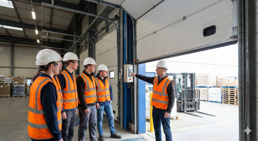 Opakované školenie - zvislé posuvné brány