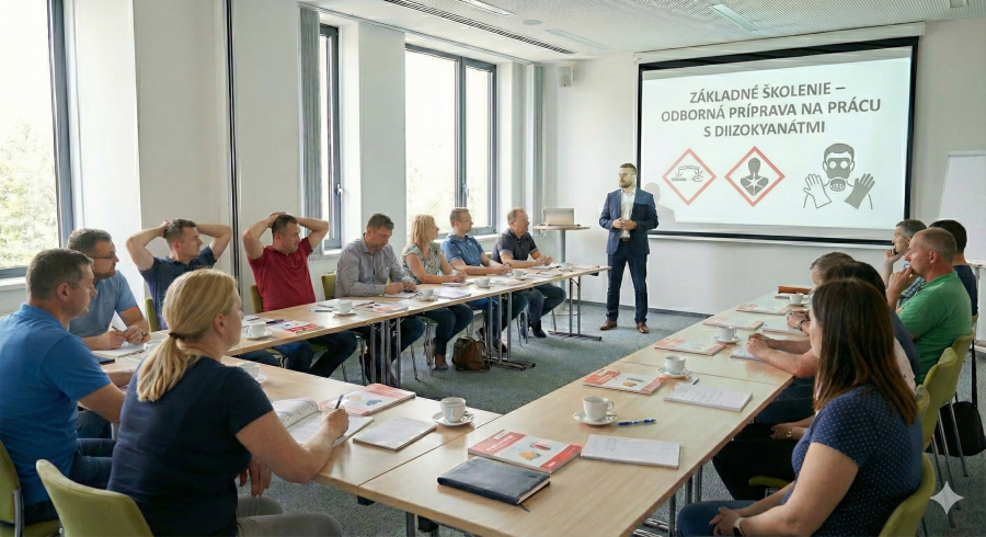 Základné školenie - odborná príprava na prácu s diizokyanátmi