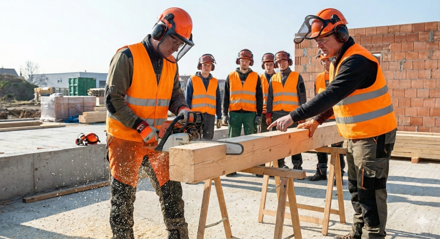 Opakované školenie - obsluha ručnej motorovej píly (iná činnosť)