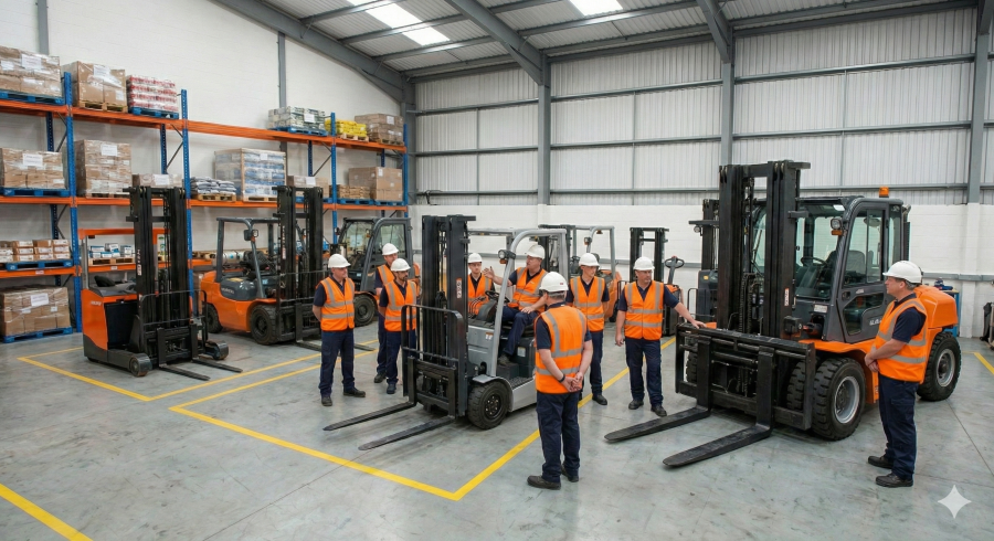 Základné školenie - vysokozdvižné vozíky (trieda I. a II. a druhy A, B, C, D, E, W1, W2 a G)