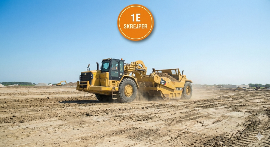 Základné školenie - stavebné stroje (1E – skrejper)