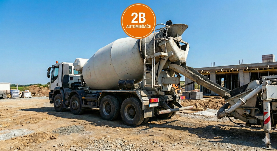 Základné školenie - stavebné stroje (2B – autodomiešavače a automiešače)