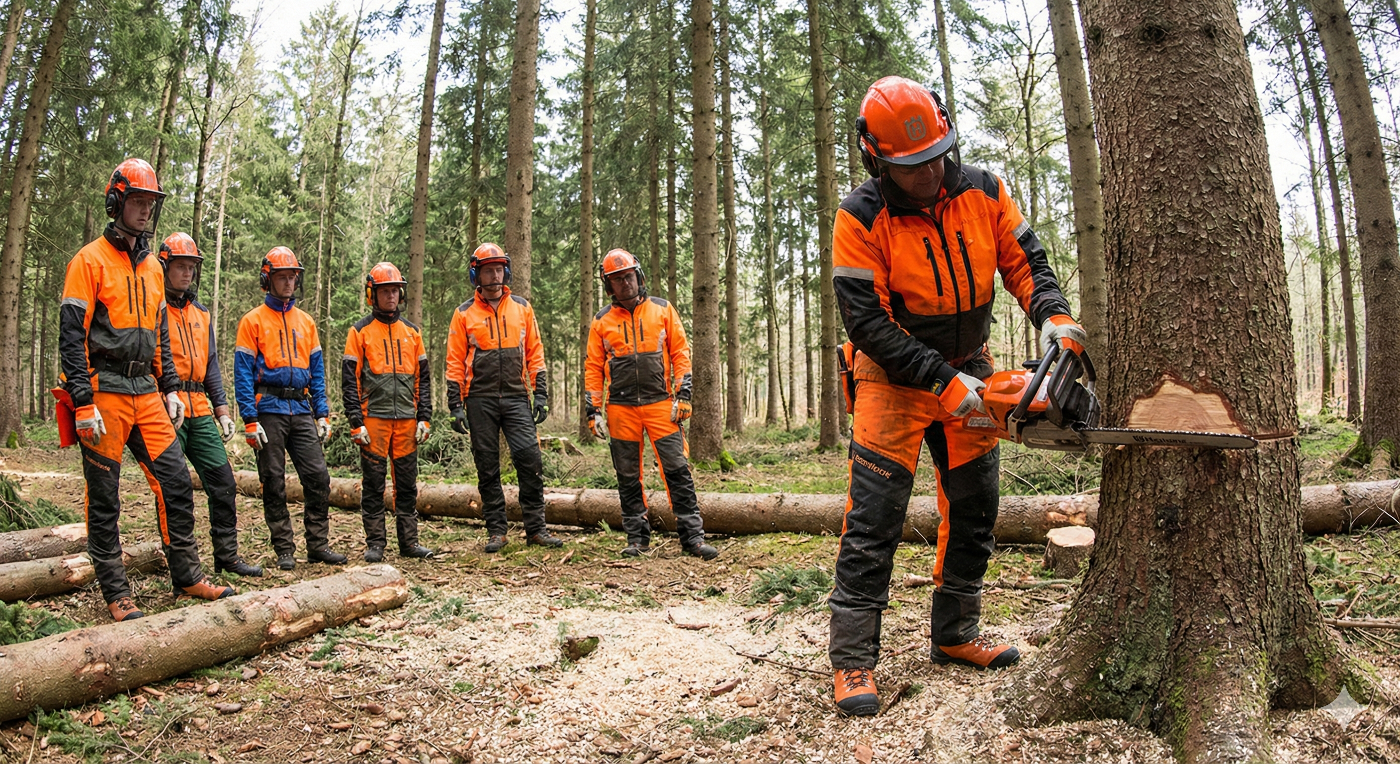 Základné školenie - obsluha ručnej motorovej píly (ťažba dreva)