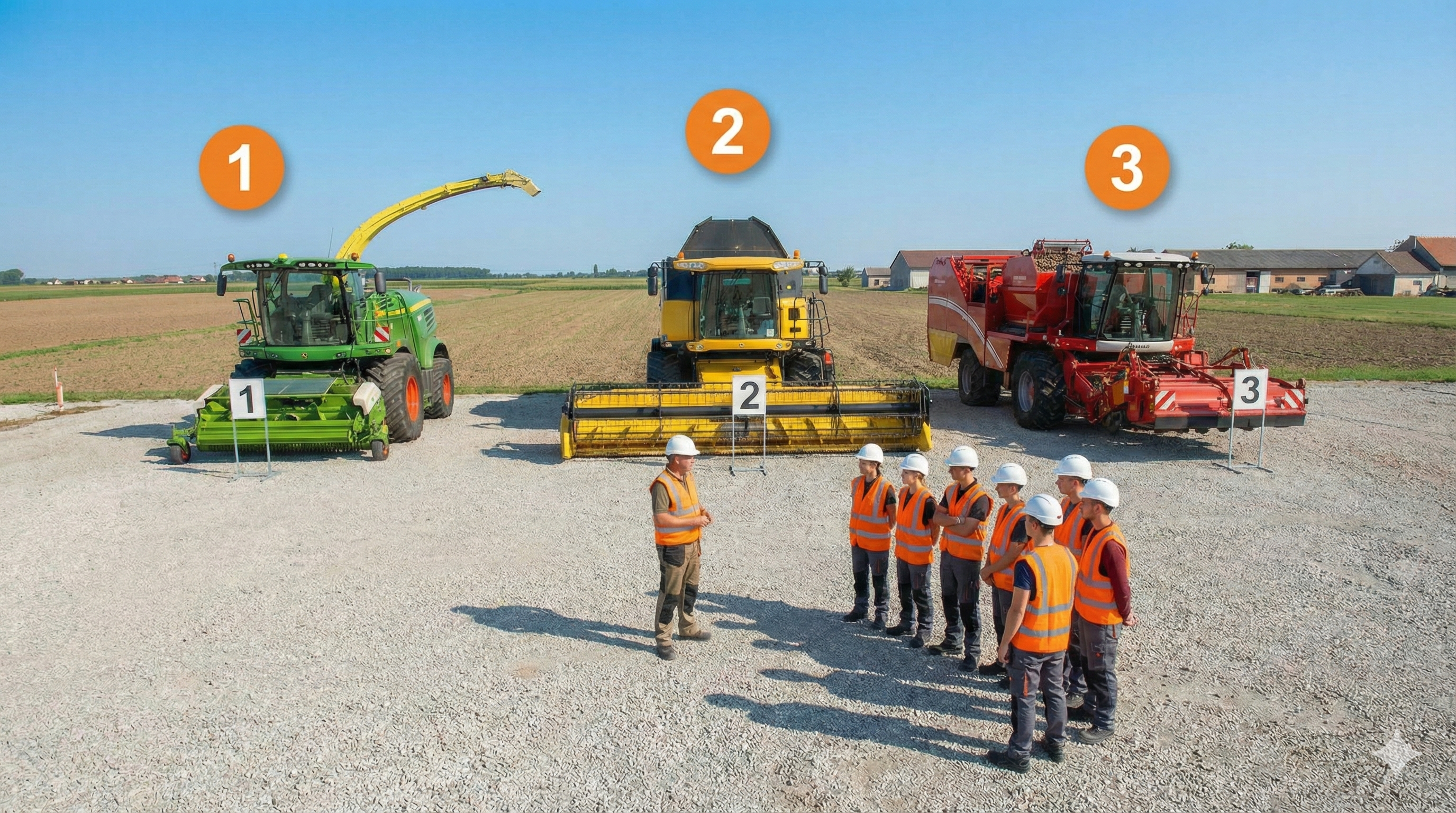 Základné školenie - poľnohospodárske stroje (3 skupiny)