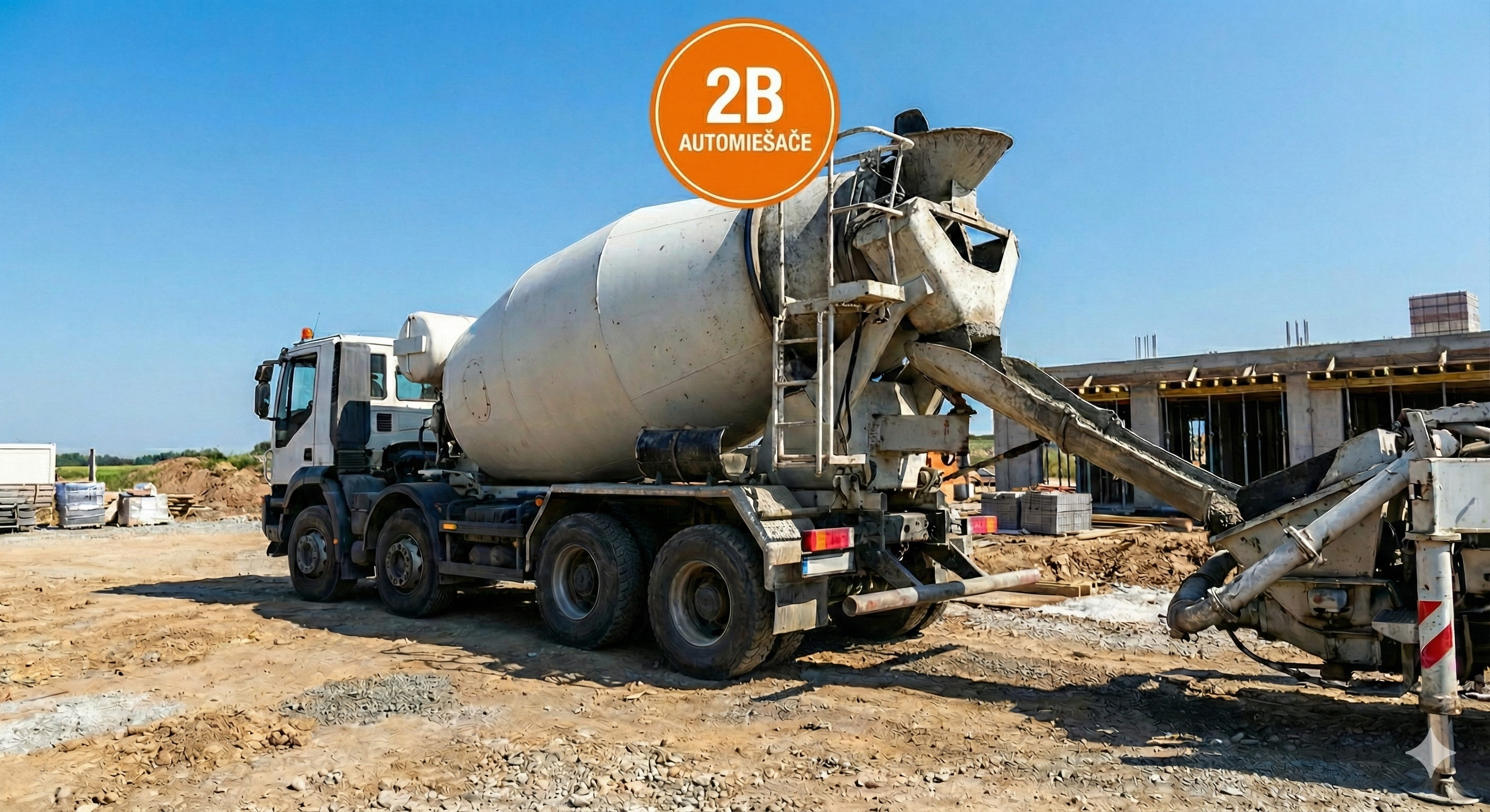 Základné školenie - stavebné stroje (2B – autodomiešavače a automiešače)