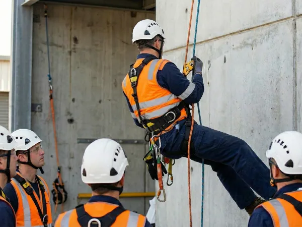 Refresher training - work at height using rope access techniques