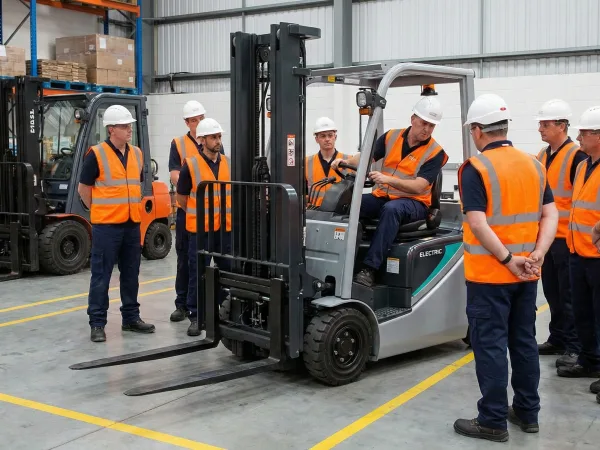 Refresher training - forklift trucks